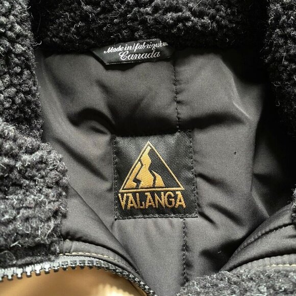 NWOT VALANGA BEIGE FUR TRIM HOODED SHORT WINTER COAT - 8 - Picture 8 of 12